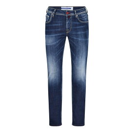 【送料無料】 ヤコブ コーエン メンズ デニムパンツ ボトムス Jacob Nick Slim Jean Sn34 Blue 641D