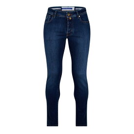 【送料無料】 ヤコブ コーエン メンズ デニムパンツ ボトムス Jacob Nick Slim Jean Sn34 Blue 560D