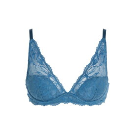 【送料無料】 カルバンクライン レディース ブラジャー アンダーウェア Seductive Comfort Floral Plunge Bra Midnight