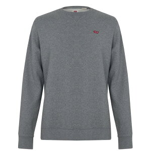 ���[�o�C�X �����Y �A�E�^�[ �j�b�g�E�Z�[�^�[ �N���[�l�b�N �Z�[�^�[ Levis New Original Crew Neck Sweater Grey Marl �O���[