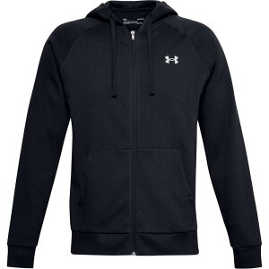 A_[A[}[ Y AE^[ p[J[EXEFbg Under Armour Rival Full Zip Hoody Mens Black ubN