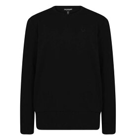 【送料無料】 トゥルーレリジョン メンズ ニット・セーター アウター Horseshoe Sweatshirt Black