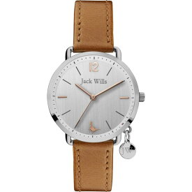 【送料無料】 ジャック ウィルス レディース 腕時計 アクセサリー Ladies Jack Wills Robinson Watch Silver and Brown