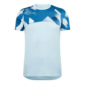 【送料無料】 アンブロ メンズ Tシャツ トップス ProTr Gym Tee Sn99 Blue Glo/White