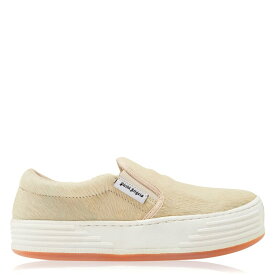 【送料無料】 パーム・エンジェルス レディース スニーカー シューズ Snow Pony Slip-On Trainers Beige/Wht 6101