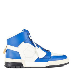 【送料無料】 ブシェミ メンズ スニーカー シューズ Air Jon High Sneakers Wht/Blk/Blu L05