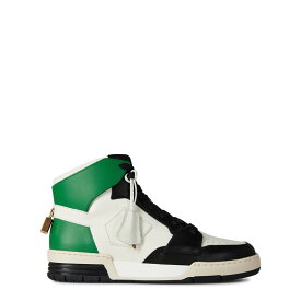【送料無料】 ブシェミ メンズ スニーカー シューズ Air Jon High Sneakers Wht/Green L03