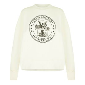 【送料無料】 パーム・エンジェルス レディース パーカー・スウェット アウター College Classic Sweatshirt Bttr/Blk 0410