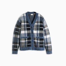 【送料無料】 リーバイス レディース ニット・セーター カーディガン アウター Levis Betty Cardigan Ld41 Rosalie Plaid