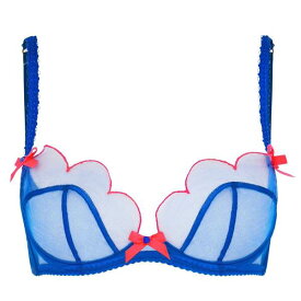 【送料無料】 エージェントプロヴォケイター レディース ブラジャー アンダーウェア LORNA Plunge Underwired Bra Blue/Neon Pink