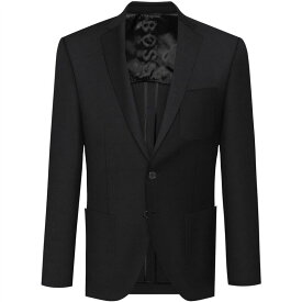 【送料無料】 ボス メンズ ジャケット・ブルゾン アウター Boss Raye8 Jacket Sn99 Black