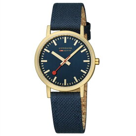 【送料無料】 モンダイン メンズ 腕時計 アクセサリー Mondaine Deep Ocean Blue Watch A660.30314.40SBQ Gold and Blue