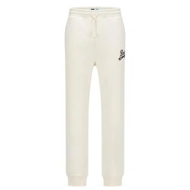 【送料無料】 ヒューゴボス メンズ カジュアルパンツ ボトムス Jafa Sweatpants Open White 118