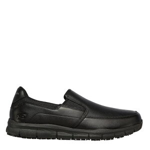 XPb`[Y Y V[Y u[cECu[c bNXtBbg Skechers Work Relaxed Fit: Nampa - Groton SR Black ubN