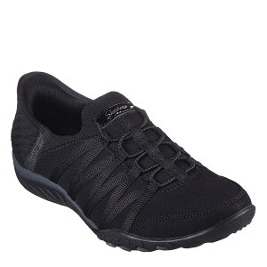 XPb`[Y fB[X V[Y Xj[J[ Skechers Slip-Ins: Breathe-Easy - Roll-With-Me Black ubN