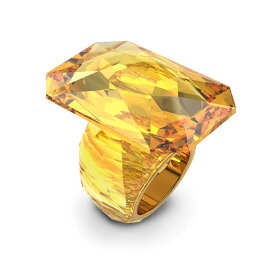 【送料無料】 スワロフスキー レディース リング アクセサリー Swarovski Luc Ring L Ld99 Yellow Crystal