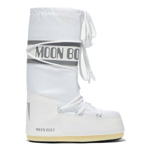 ���[���u�[�c ���f�B�[�X �V���[�Y �u�[�c�E���C���u�[�c MOON BOOT Icon High White �z���C�g
