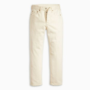���[�o�C�X ���f�B�[�X �{�g���X �f�j���p���c �N���b�v�h �W�[���Y Levis 501 Cropped Jeans Ecru Booper No �G�N����