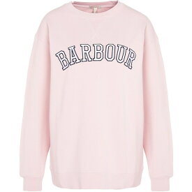 【送料無料】 バーブァー レディース パーカー・スウェット アウター Northumberland Sweatshirt Shell Pink