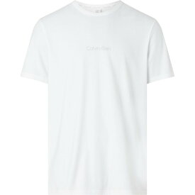 【送料無料】 カルバンクライン メンズ Tシャツ トップス Short Sleeve T Shirt White 100