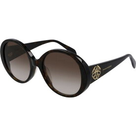 【送料無料】 アレキサンダー・マックイーン レディース サングラス・アイウェア アクセサリー Alexander Mcqueen Sunglasses Am0285s HAVANA