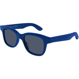 【送料無料】 アレキサンダー・マックイーン メンズ サングラス・アイウェア アクセサリー Alexander Mcqueen Sunglasses Am0382s BLUE