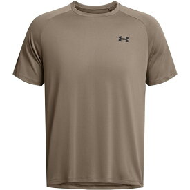 【送料無料】 アンダーアーマー メンズ Tシャツ トップス Tech Training T Shirt Mens Brown