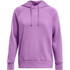 【送料無料】 アンダーアーマー レディース パーカー・スウェット フーディー アウター Rival Fleece Logo Hoodie Womens Prov Purp/Purp