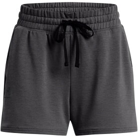 【送料無料】 アンダーアーマー レディース ハーフパンツ・ショーツ ボトムス Rival Terry Short Ld99 Grey