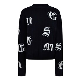 【送料無料】 エムエスジイエム レディース パーカー・スウェット アウター Msgm Jumper Blue