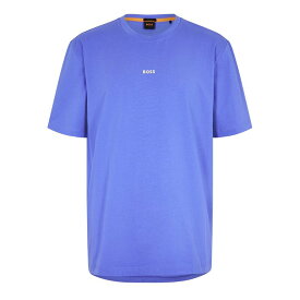【送料無料】 ボス メンズ Tシャツ トップス T Chup T-Shirt Bright Purple