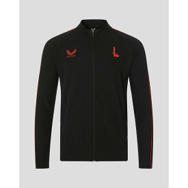 【送料無料】 カストル メンズ ジャケット・ブルゾン アウター Charlton Athletic Pre Match Jacket Black