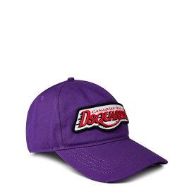 【送料無料】 ディースクエアード メンズ 帽子 アクセサリー DSQ Canadian Team Sn42 Purple/Red