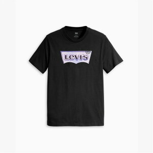 ���[�o�C�X �����Y �g�b�v�X T�V���c Levis Varsity Circle T-Shirt Black Big BW �u���b�N