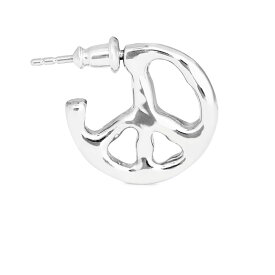 【送料無料】 アンブッシュ メンズ ピアス・イヤリング アクセサリー Ambush Peace Earring Sn09 Silver 7200