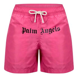 【送料無料】 パーム・エンジェルス メンズ ハーフパンツ・ショーツ 水着 Logo Swim Shorts Pink