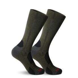 【送料無料】 カリマー メンズ 靴下 アンダーウェア 2 Pack Walking Sock Mens Khaki