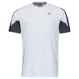 【送料無料】 ヘッド メンズ Tシャツ トップス CLUB Tech T-Shirt White/Dark Blue