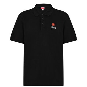 �P���]�[ �����Y �g�b�v�X �|���V���c KENZO Crest Polo Shirt Black 99J �u���b�N