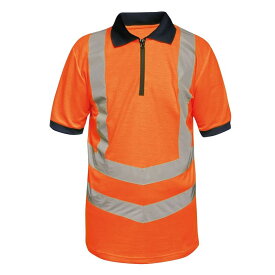 【送料無料】 レガッタ メンズ ポロシャツ トップス Hi Vis Pro Workwear Polo Shirt Orange/Navy