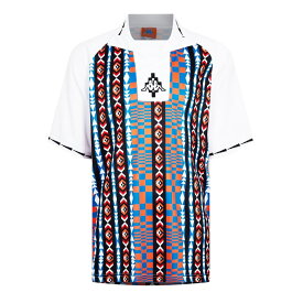【送料無料】 マルセロバーロン メンズ ポロシャツ トップス Soccer Polo Shirt Wht/Multi 0184
