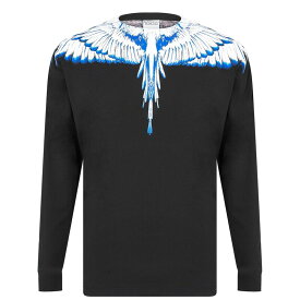 【送料無料】 マルセロバーロン メンズ Tシャツ トップス Icon Wing T Shirt Black/Whi 1001