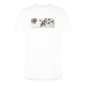 【送料無料】 マハリシ メンズ Tシャツ トップス Kuroko T Shirt White