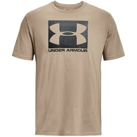 【送料無料】 アンダーアーマー メンズ Tシャツ トップス Box Sportstyle T Shirt Mens Brown