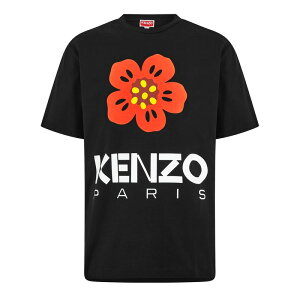 �P���]�[ �����Y �g�b�v�X T�V���c KENZO Boke Flower T Shirt Black 99J �u���b�N