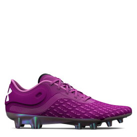 【送料無料】 アンダーアーマー レディース スニーカー シューズ Clone Magnetico Elite Womens Firm Ground Football Boots Purple