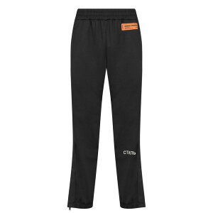 �w�����v���X�g�� �����Y �{�g���X �J�W���A���p���c �W���K�[�p���c HERON PRESTON Tape Tack Joggers Black 1001 �u���b�N