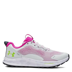 A_[A[}[ fB[X V[Y Xj[J[ Under Armour Charged Bandit TR 2 Womens Trail Running Shoes Grey Mist/Pink O[