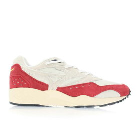 【送料無料】 ミズノ メンズ スニーカー シューズ Contender Trainers White red