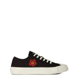 【送料無料】 ケンゾー メンズ スニーカー シューズ Embroidered Boke Flower Trainers Black